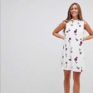 Gilli floral print sleeveless shift dress